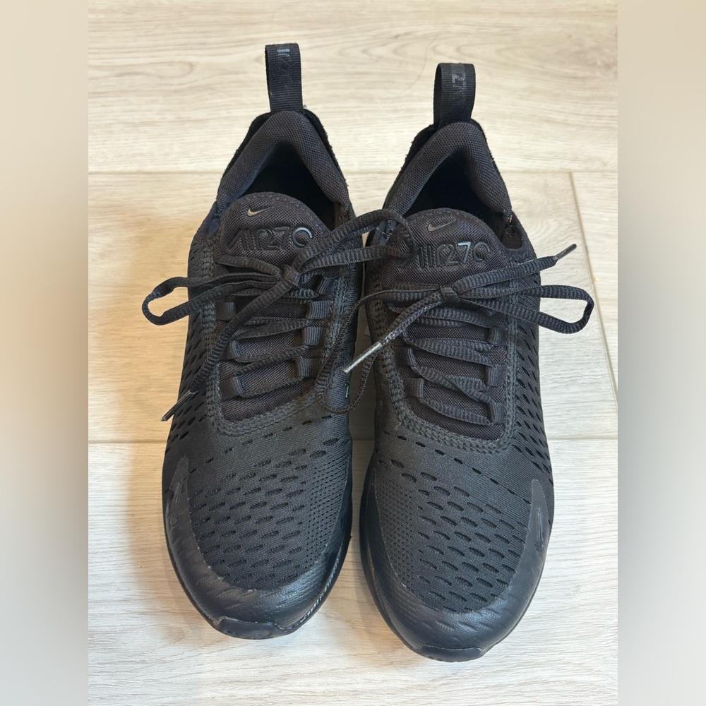 Nike Air Max 270 Triple Black Men's Athletic Shoes